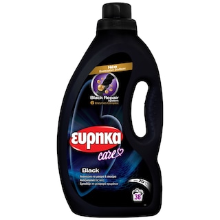 ΕΥΡΗΚΑ | Υγρό Πλυντηρίου Ρούχων Black Care για Σκούρα 38 Μεζούρες