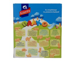 ΑΛΛΑΤΙΝΗ | ΠΑΡΚΟ | ΜΠΙΣΚΟΤΑ ΖΩΑΚΙΑ 100 GR