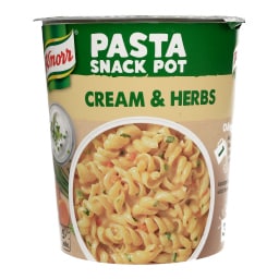 KNORR | Ζυμαρικά Snack Pot Σάλτσα Κρεμώδη & Μυρωδικά 69g
