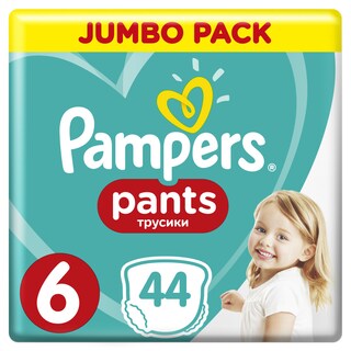 PAMPERS | Πάνες Βρακάκι Μωρού Pants Νο6 15kg+ 44 Τεμάχια