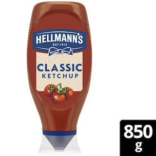 HELLMANN'S | Κέτσαπ Κλασική Top Down 850g