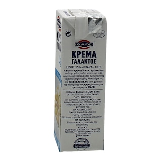 ΦΑΓΕ | ΚΡΕΜΑ ΓΑΛΑΚΤΟΣ UHT LIGHT 200 ML
