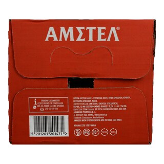 AMSTEL | Μπύρα Lager Φιάλη 12x250ml