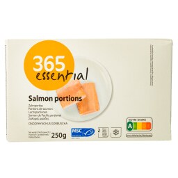 365 | Σολομός Φιλέτο Μερίδες Κατεψυγμένος 250g