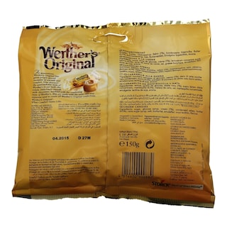 WERTHER'S | Καραμέλες Βουτύρου 150g