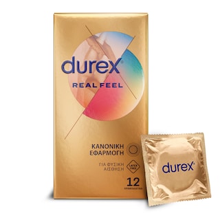 DUREX | Προφυλακτικά Real Feel 12 Τεμάχια