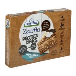 ΖΕΜΥΘΑ | Μπάρες Πρωτεϊνης Χαρούπι Φυστίκι 4x40g