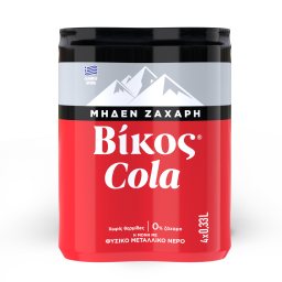 Αναψυκτικό Cola Zero Κουτί 4x330ml