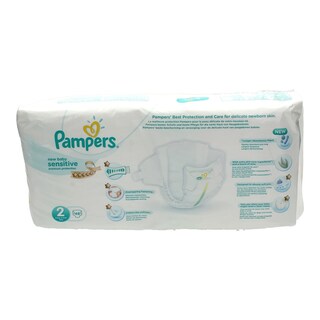 PAMPERS | NEW BABY SENSITIVE | ΠΑΝΕΣ ΜΩΡΟΥ MINI Νο 2  3 - 6 KGR 48 ΤΕΜ
