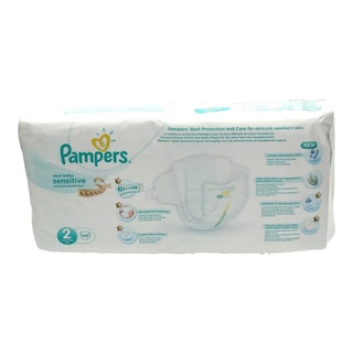 PAMPERS | NEW BABY SENSITIVE | ΠΑΝΕΣ ΜΩΡΟΥ MINI Νο 2  3 - 6 KGR 48 ΤΕΜ