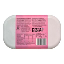 ΕΒΓΑ | Παγωτό Βανίλια Κακάο Φράουλα 900g + 50% Δώρο