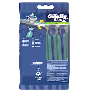GILLETTE | BLUE II PLUS SLALOM | Ξυριστική Μηχανή Μιας Χρήσης Plus Slalom 10 Τεμάχια
