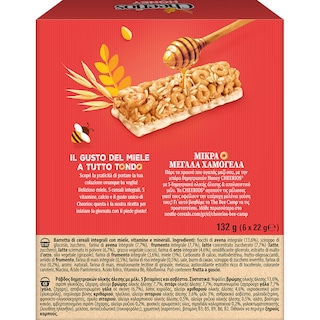 CHEERIOS | Μπάρες Δημητριακών Ολικής Άλεσης Honey Cheerios 6 X 22gr