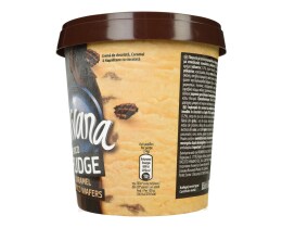 NIRVANA | Παγωτό Choco Fudge Caramel & Choco Wafers 630g
