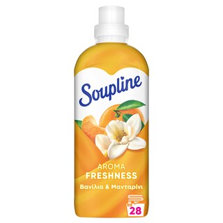 SOUPLINE | Συμπυκνωμένο Μαλακτικό Aroma Βανίλια & Μανταρίνι 28 Μεζούρες