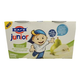 JUNIOR | ΠΑΙΔΙΚΑ ΓΙΑΟΥΡΤΙΑ ΑΧΛΑΔΙ 2X140ΓΡ
