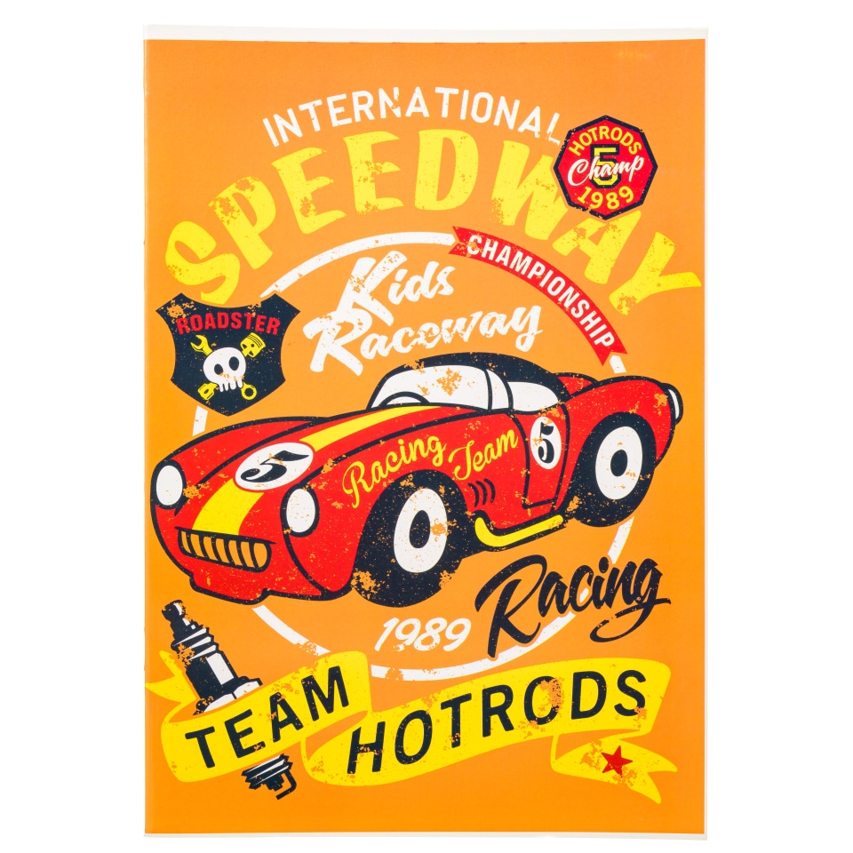 PREMIUM Τετράδιο Μαθητικό Fancy 50 Φύλλα 1 Τεμάχιο