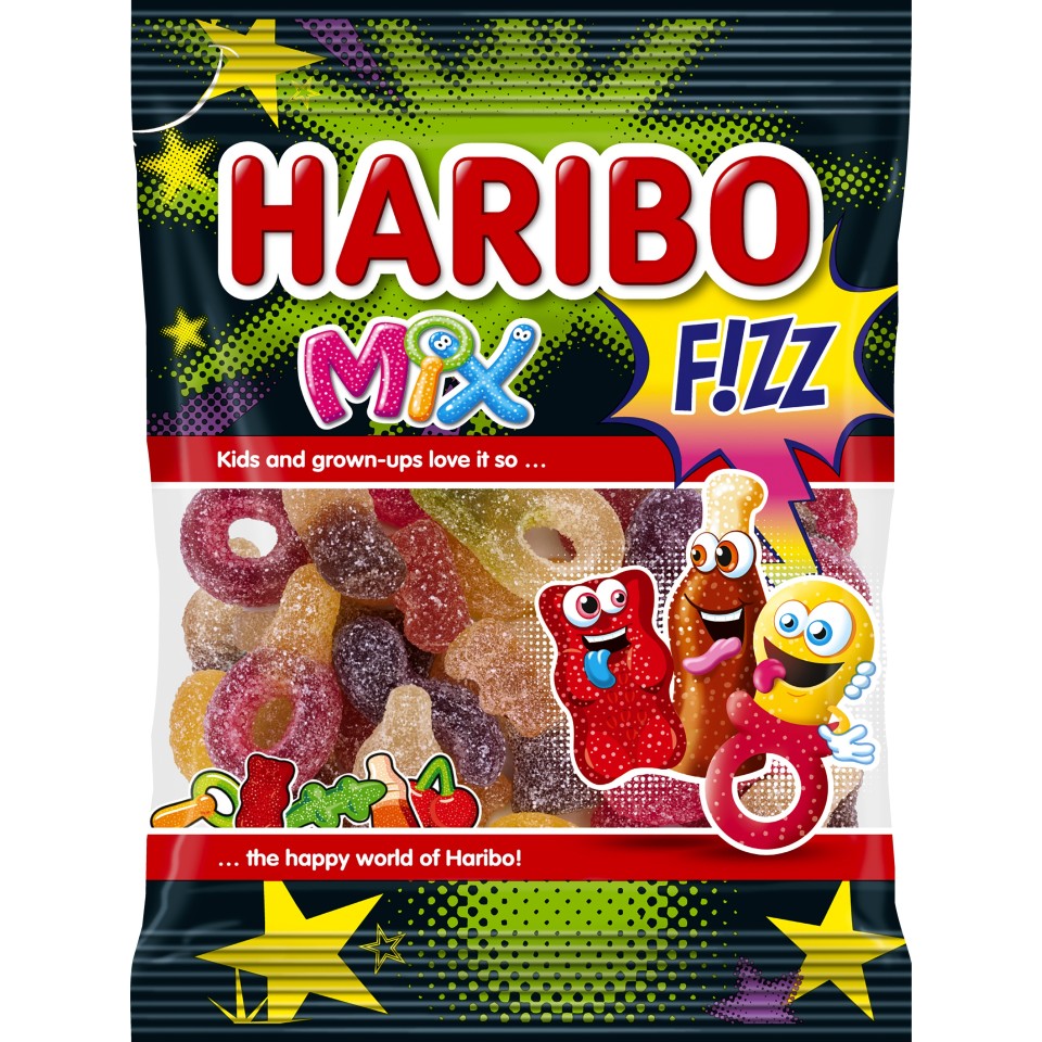 Καραμέλες Ζελίνια Mix Fizz 100g