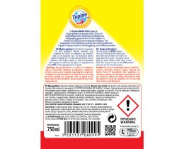TOPINE | Πολυκαθαριστικό Spray Multi Chlor Ενεργό Χλώριο 750ml