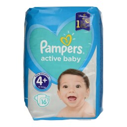 PAMPERS | PAMPERS ACTIVE BABY NO 4  16T CP