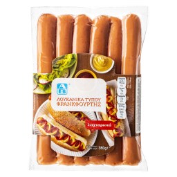 ΑΒ | Λουκάνικα Φρανκφούρτης 380gr