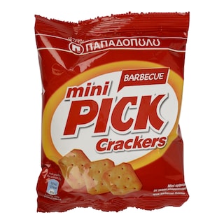 PICK CRACKERS | Κράκερς Mini Barbecue 70gr