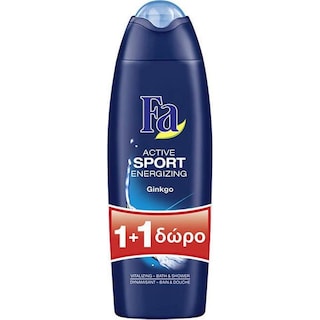 FA | Αφρόλουτρο Active Sport Energizing 750ml 1+1 Δώρο
