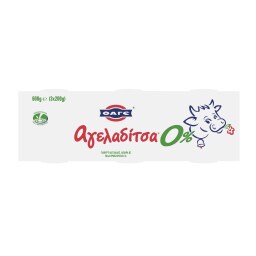 ΑΓΕΛΑΔΙΤΣΑ | Γιαούρτι Αγελάδος 0% Λιπαρά 3x200g