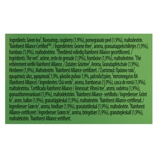 LIPTON | Τσάι Πράσινο Βατόμουρο & Ρόδι 20x1.4g