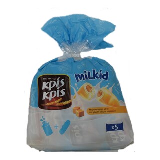 ΚΡΙΣ ΚΡΙΣ | ΜΠΡΙΟΣ MILKID ΜΕ ΚΑΡΑΜΕΛΑ 5 Χ 60 GR 300 GR