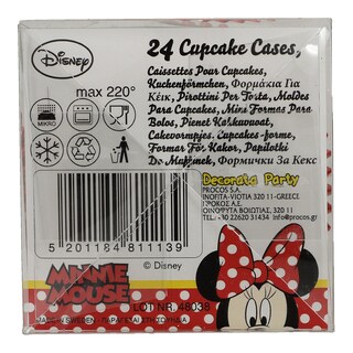 - | ΦΟΡΜΕΣ ΓΙΑ ΚΕΙΚ DISNEY PLAYFUL MINNIE 24 ΤΕΜ 1 TEM