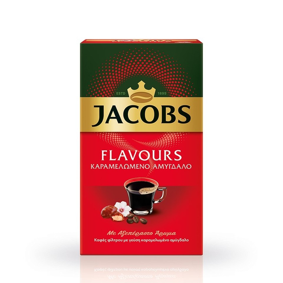 JACOBS Καφές Φίλτρου Καραμελωμένο Αμύγδαλο 250g