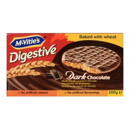 Μπισκότα Digestive Ολικής Άλεσης Σοκολάτα 200g