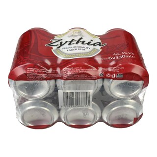 ZYTHIA | ΜΠYΡΑ ΚΟΥΤΙ 6 X 330 ML
