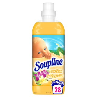 SOUPLINE | Συμπυκνωμένο Μαλακτικό Naturals Βανίλια 28 Μεζούρες