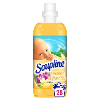 SOUPLINE | Συμπυκνωμένο Μαλακτικό Naturals Βανίλια 28 Μεζούρες