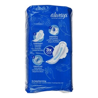 ALWAYS | Σερβιέτες Ultra Day & Night 28 Τεμάχια