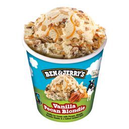 BEN & JERRY'S | Παγωτό Vanilla Pecan Blondie 414g