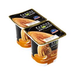 ΟΛΥΜΠΟΣ | Φυτικό Επιδόρπιο Καρπός Αμύγδαλο Αλατισμένη Καραμέλα 2x125g