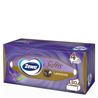 ZEWA | Tissues Softis Lavender Tabletop 4 Ply 193g