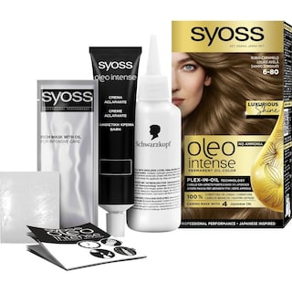 SYOSS | Βαφή Μαλλιών Oleo Intense 6-80 Ξανθό Σοκολατί 1 Τεμ.