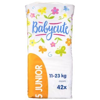 BABYCUTE | Πάνες Μωρού Νο5 Junior 42 Τεμάχια