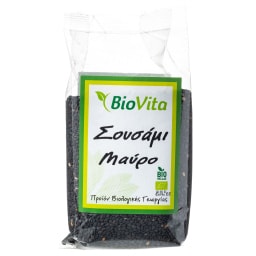 BIOVITA | Σουσάμι Μαύρο Βιολογικό 200g