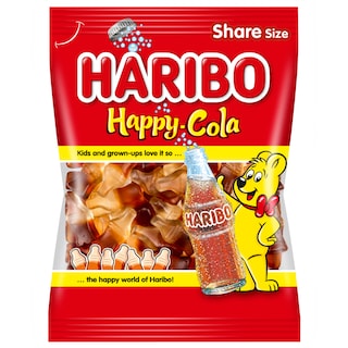 HARIBO | Καραμέλες Ζελίνια Happy Cola 200gr