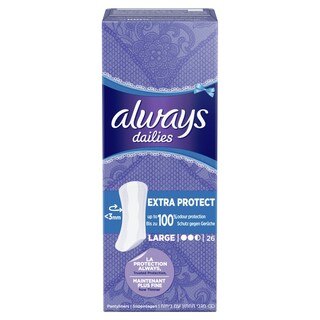 ALWAYS | Σερβιετάκια Dailies Extra Protect Large 26 Τεμάχια
