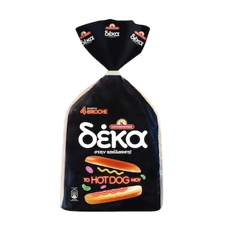 ΚΑΡΑΜΟΛΕΓΚΟΣ | Ψωμάκια Brioche Hot Dog 380g