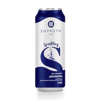 ΣΟΥΡΩΤΗ | Νερό Ανθρακούχο Κουτί 330ml