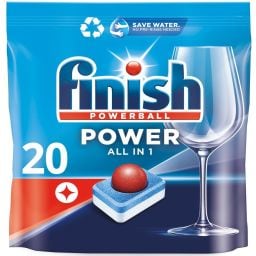 FINISH | Κάψουλες Πλυντηρίου Πιάτων Power All in 1 20 Tεμάχια