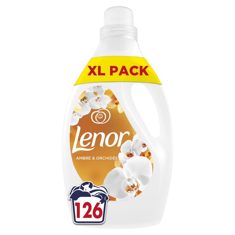 LENOR Συμπυκνωμένο Μαλακτικό Gold Orchid 126 Μεζούρες