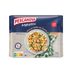 PESCANOVA | Πένες με Γαρίδες & Σπανάκι Μαγειρεύω 340g